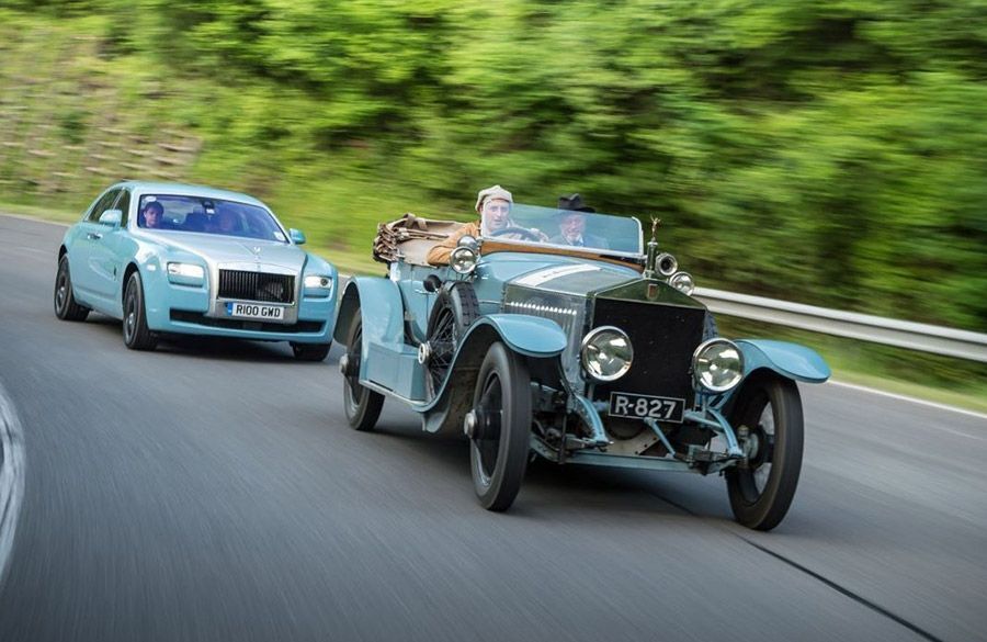 Rolls-Royce ралли Austrian Alpine Trials 1913