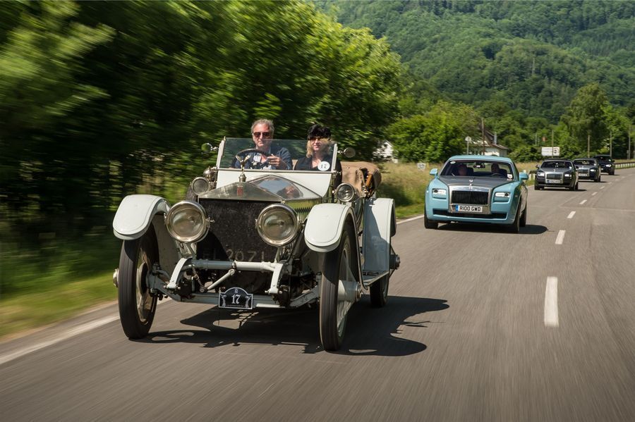 Rolls-Royce ралли Austrian Alpine Trials 1913