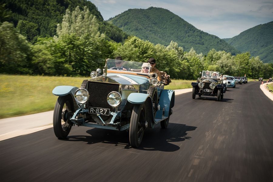 Rolls-Royce ралли Austrian Alpine Trials 1913