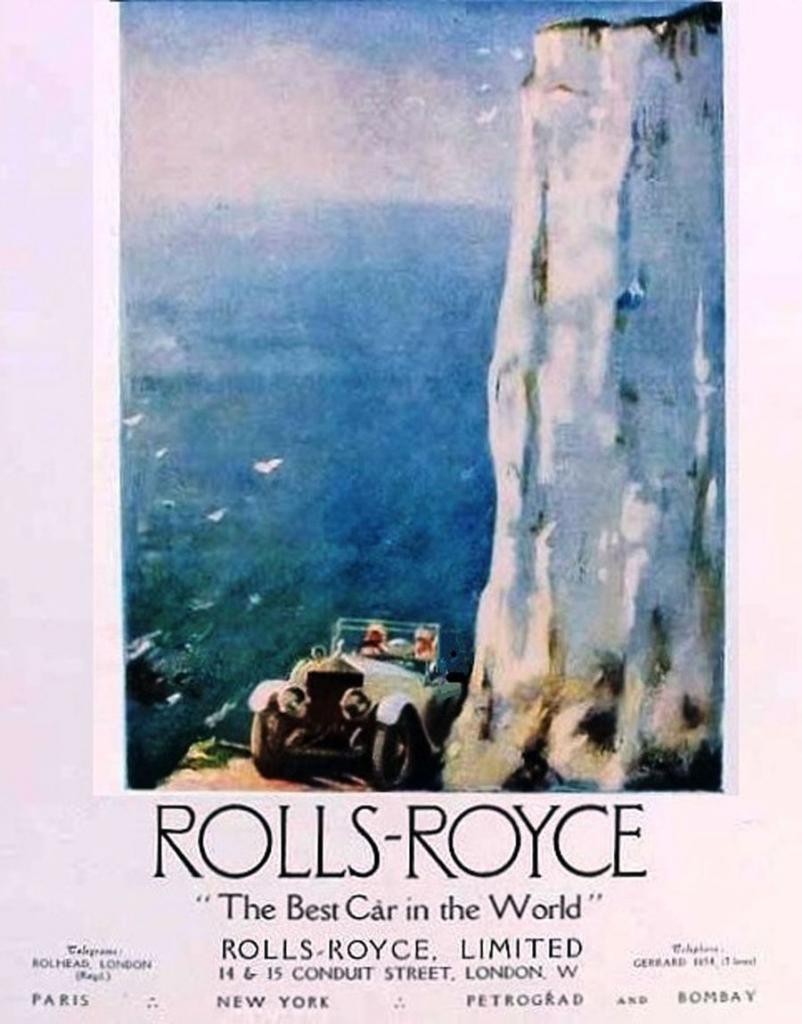 Rolls-Royce ралли Austrian Alpine Trials 1913