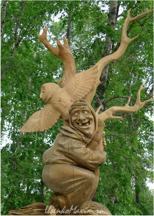 Скульптура "Сон гаишника"