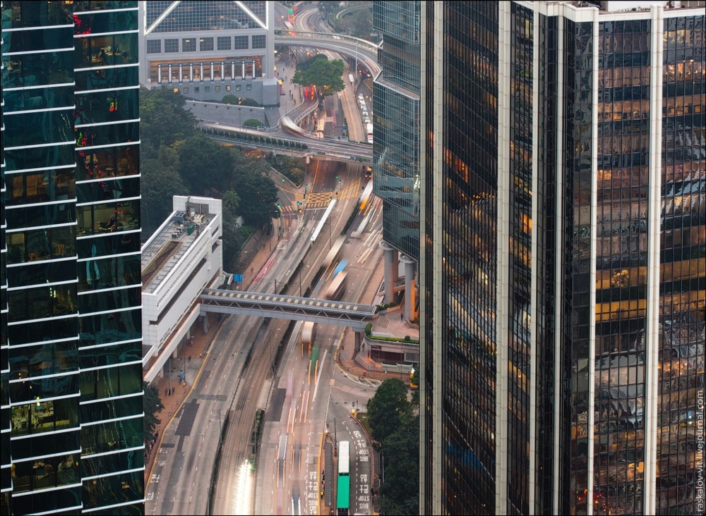 Прогулка по крышам Гонконга