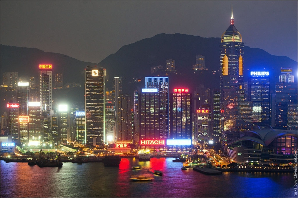 Прогулка по крышам Гонконга