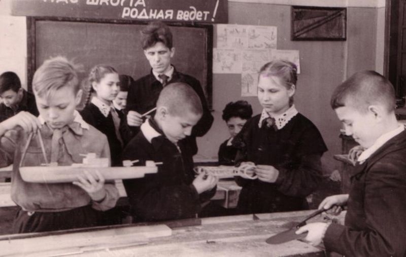 Школьные фотографии СССР