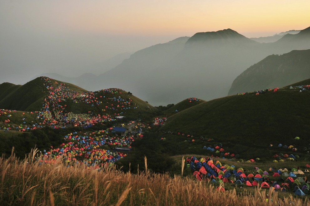 Международный фестиваль кемпинга в горах Угуншань