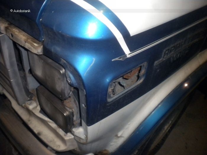 Восстановление старенького Chevy Van