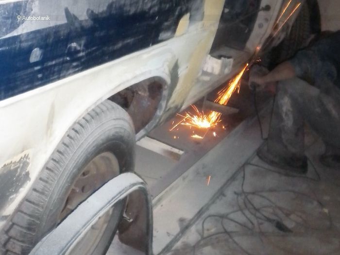 Восстановление старенького Chevy Van