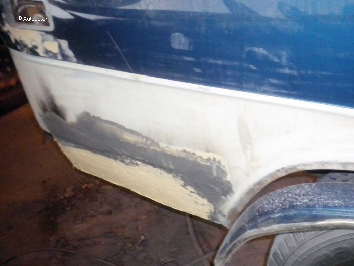 Восстановление старенького Chevy Van