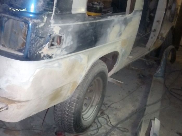Восстановление старенького Chevy Van