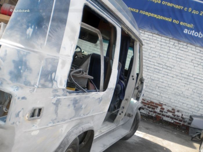 Восстановление старенького Chevy Van