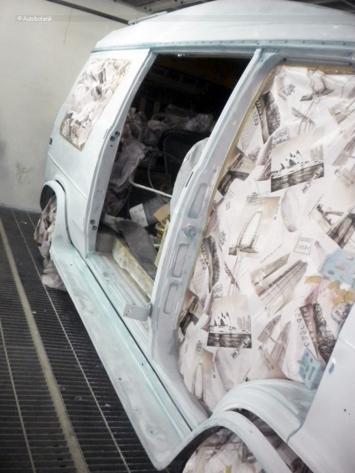 Восстановление старенького Chevy Van