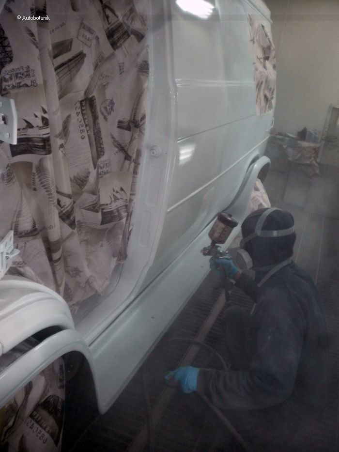 Восстановление старенького Chevy Van