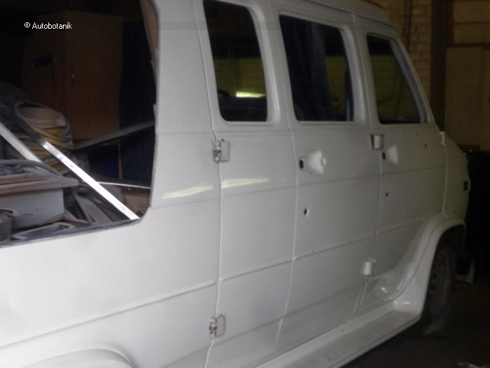Восстановление старенького Chevy Van