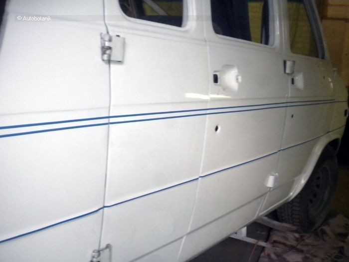 Восстановление старенького Chevy Van