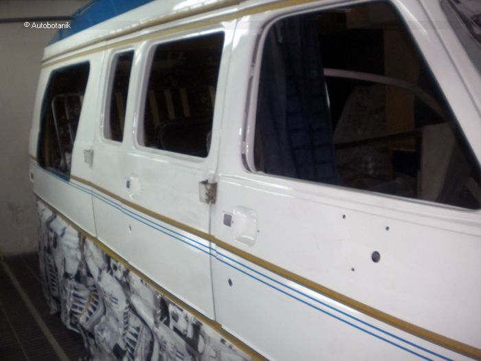 Восстановление старенького Chevy Van
