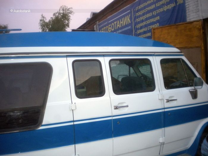 Восстановление старенького Chevy Van