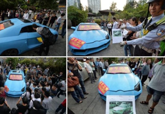 Китаец хотел продать реплику Lamborghini
