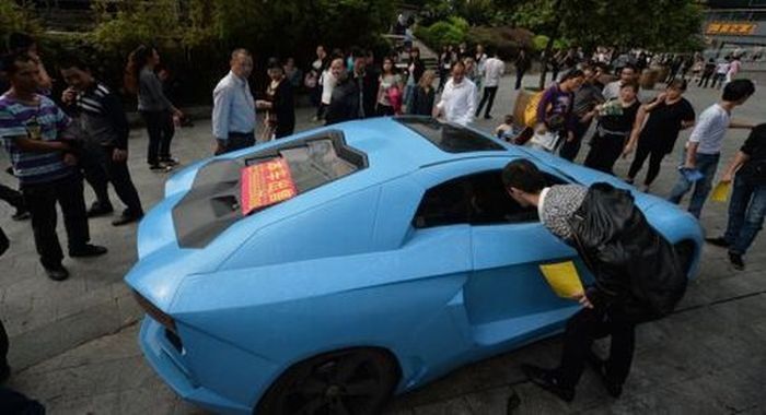 Китаец хотел продать реплику Lamborghini
