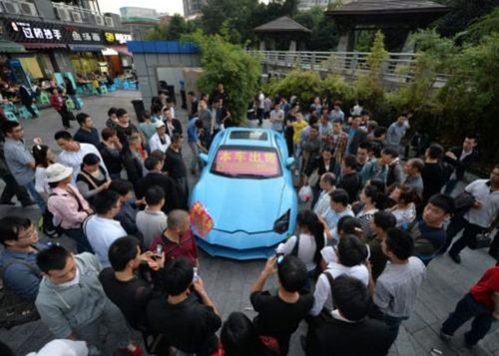 Китаец хотел продать реплику Lamborghini
