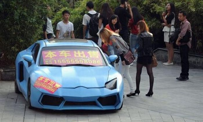 Китаец хотел продать реплику Lamborghini