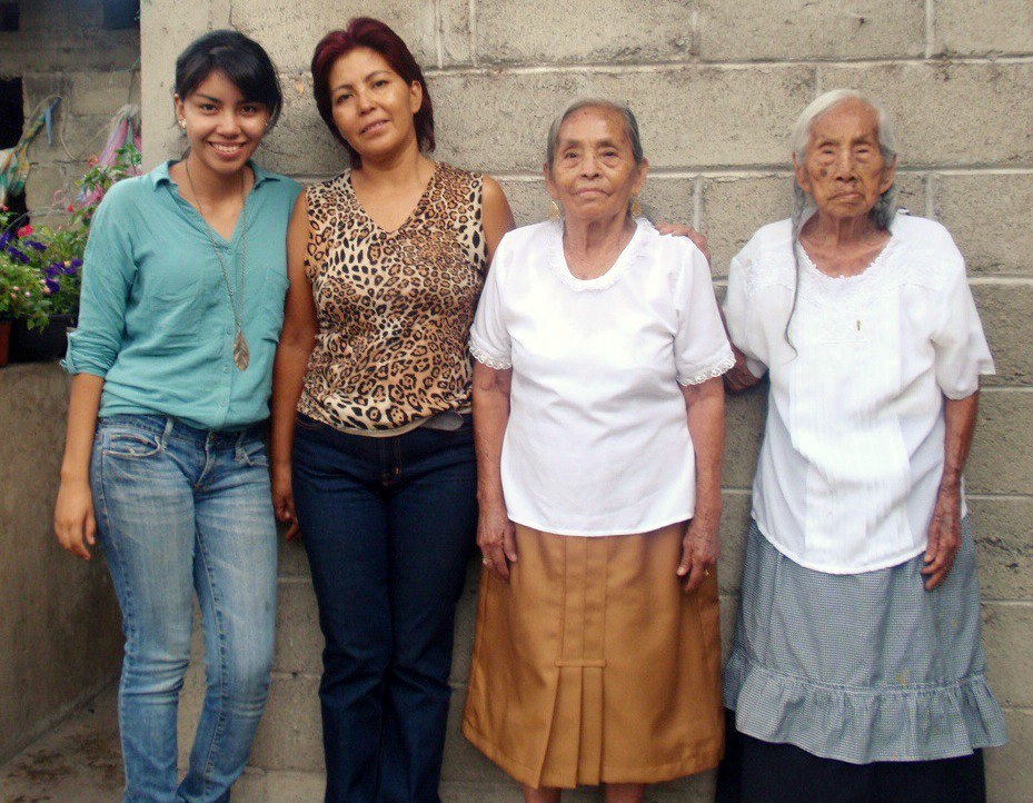 Четыре поколения женщин - 20, 48, 85, 103