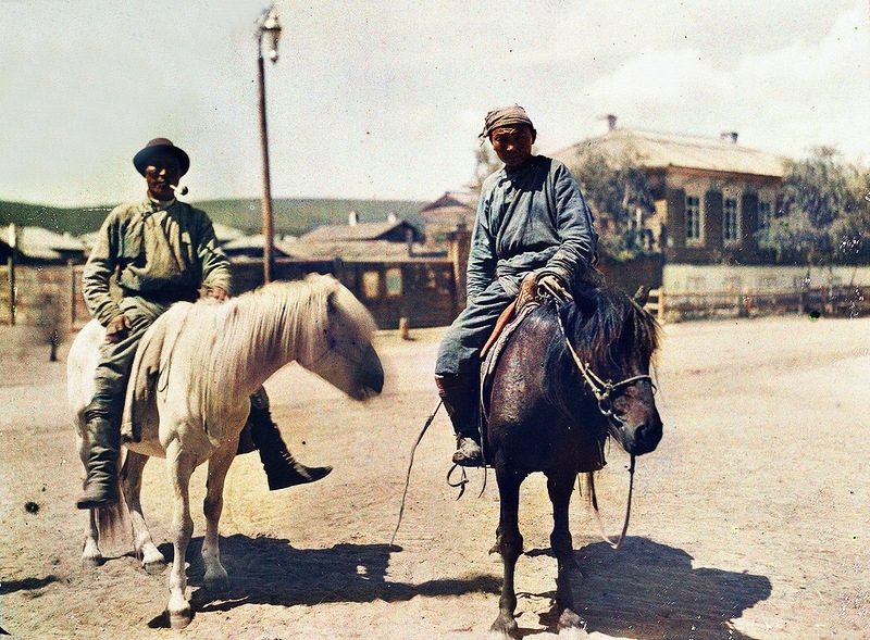 Исторические цветные фотографии 1913 года