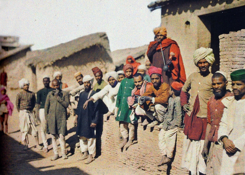 Исторические цветные фотографии 1913 года