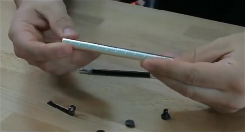 Ручка, сделанная из магнитов