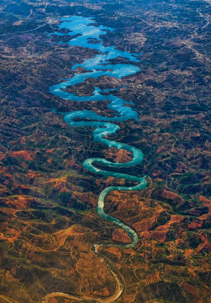 Синий дракон река в Португалии