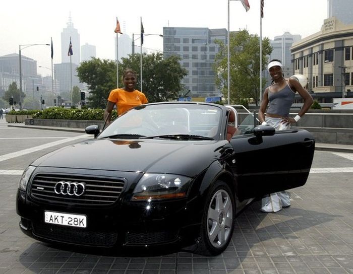 Автомобили звёзд тенниса