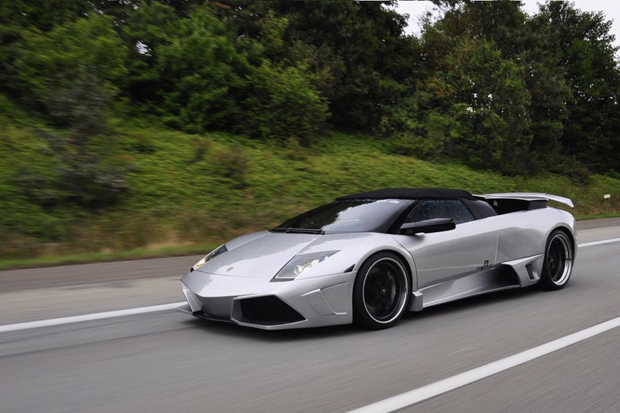 В Германии сгорел Lamborghini Murcielago