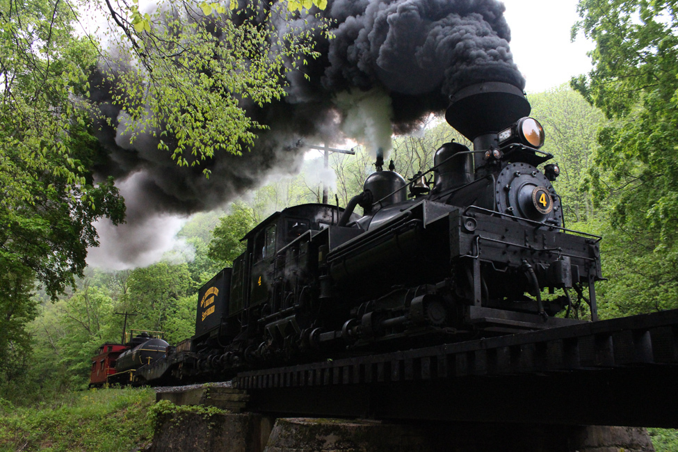 Старый поезд, Западная Вирджиния