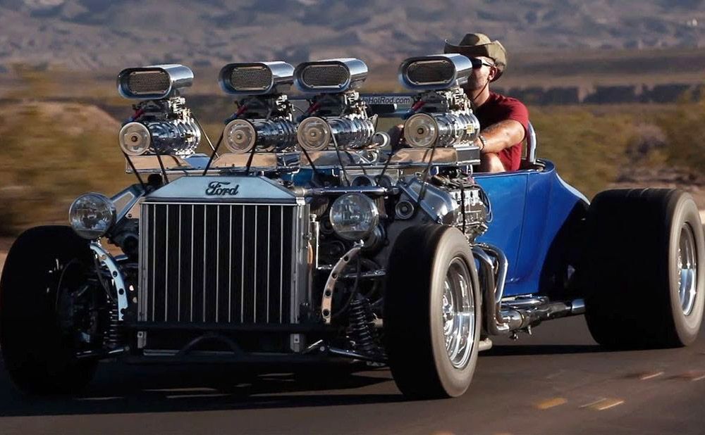 Двухмоторный хот-род 1927 Ford Model T