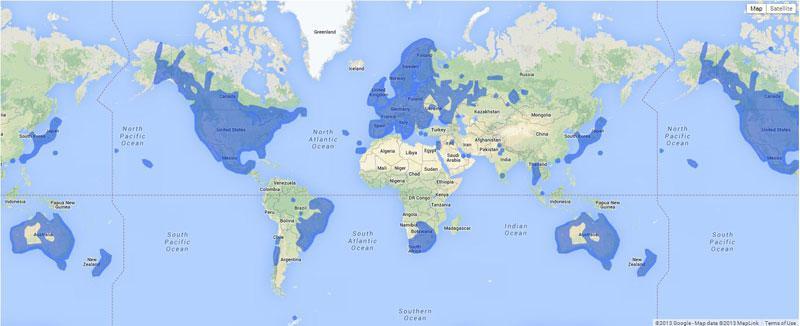 Карты стран, которые помогут лучше понимать мир