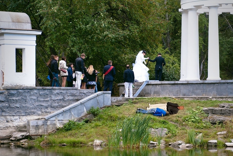 Типичная российская свадьба