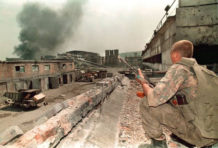 Первая чеченская война в фотографиях