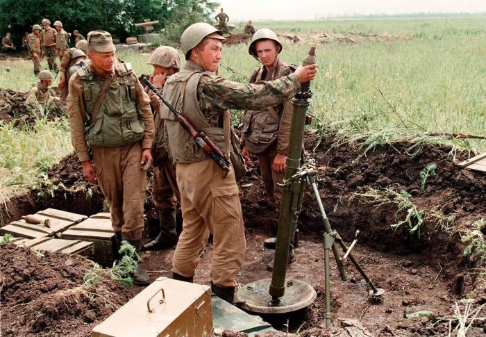 Первая чеченская война в фотографиях