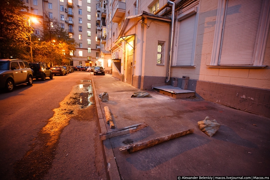 Мусор на московских улицах