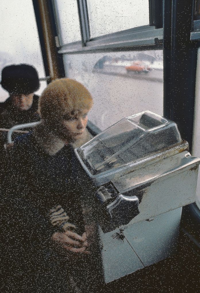 Автотранспортная Москва в марте 1984 года