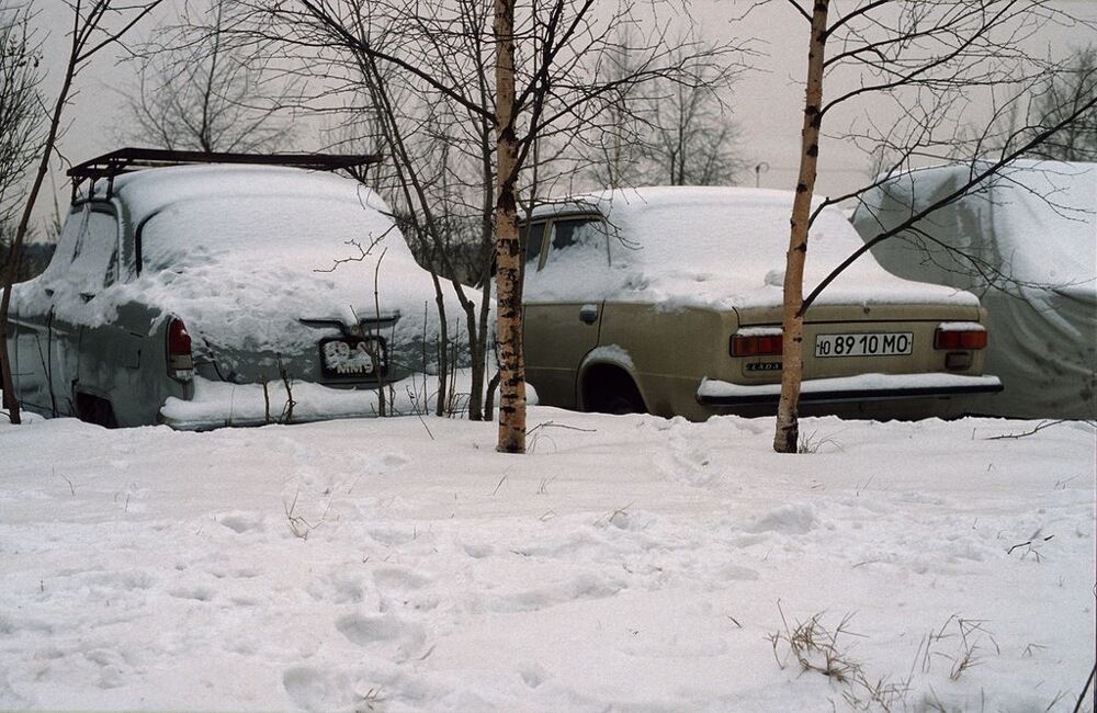 Автотранспортная Москва в марте 1984 года