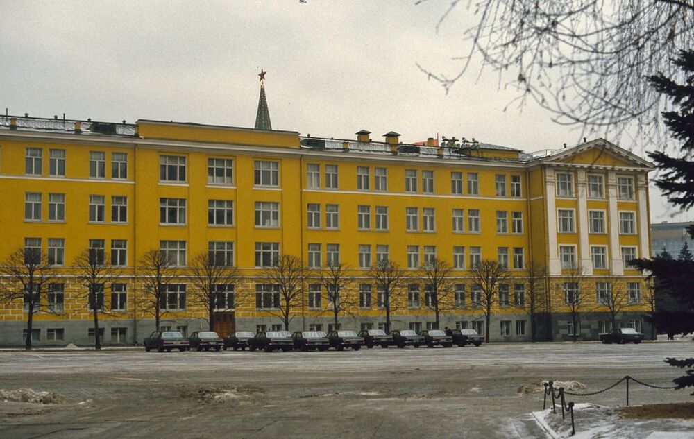 Автотранспортная Москва в марте 1984 года