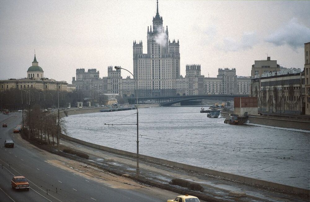 Автотранспортная Москва в марте 1984 года