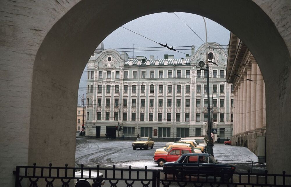 Автотранспортная Москва в марте 1984 года