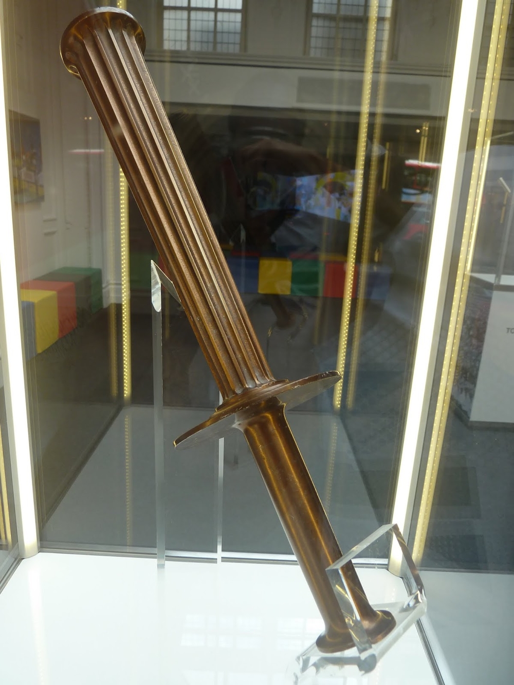 Выставка олимпийских факелов из коллекции Князя Монако  