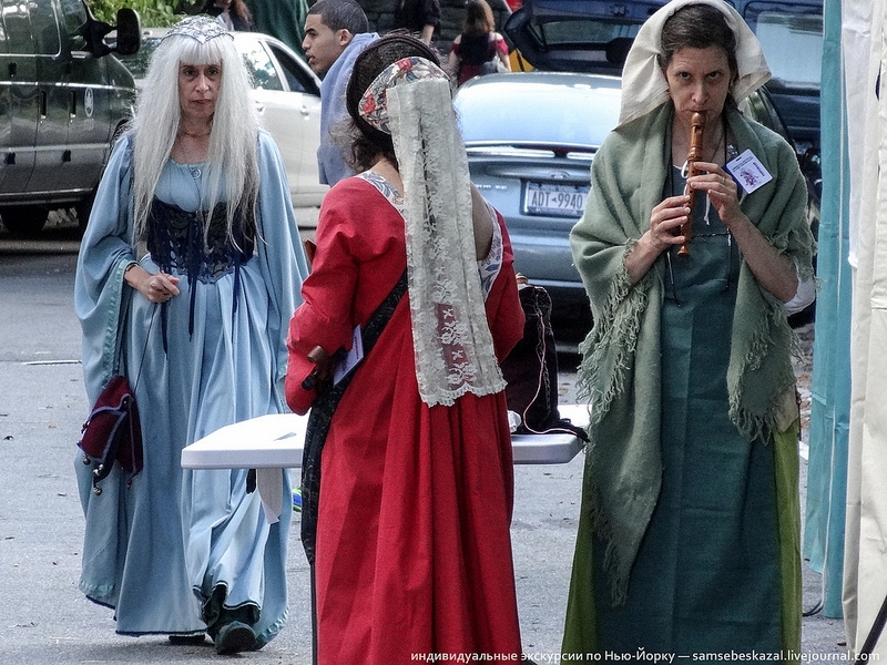 Фестиваль Средневековья в Нью-Йорке