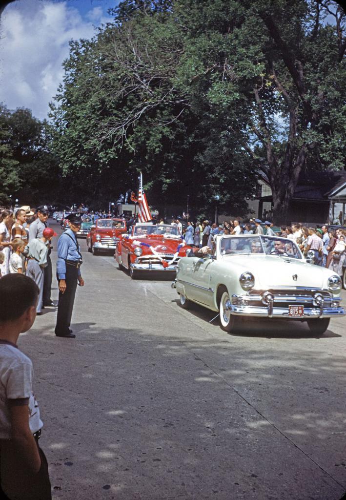 Автомобильная Америка 50-х