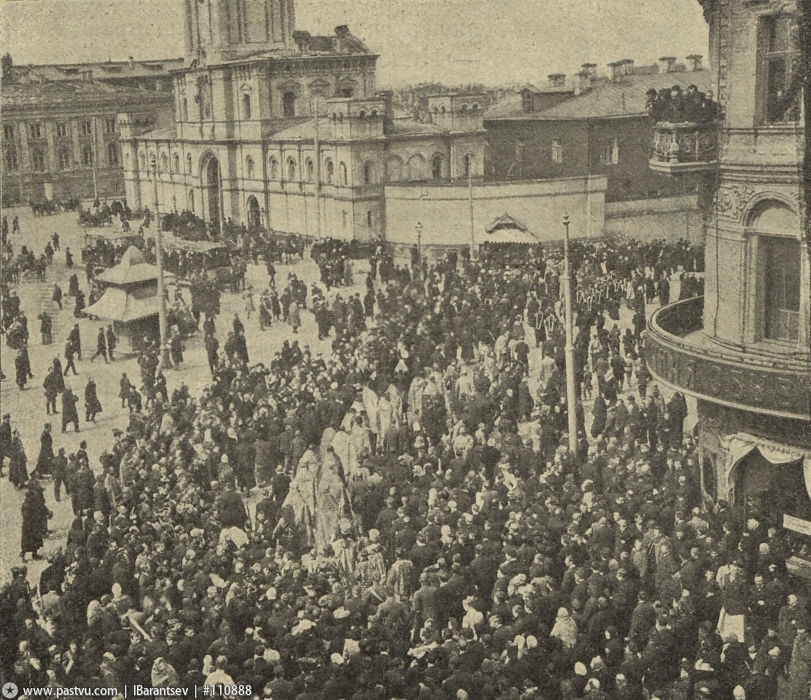 Тверская улица в 1900-1910 годах