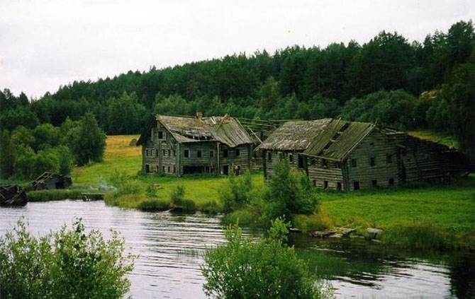 Деревня Пегрема, Карелия, Россия
