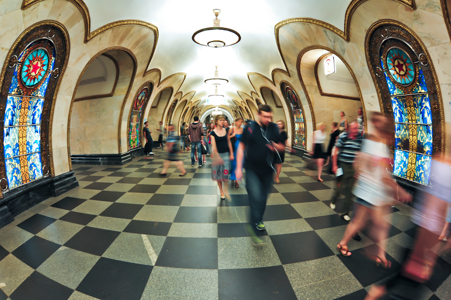Самые красивые станции московского метро 