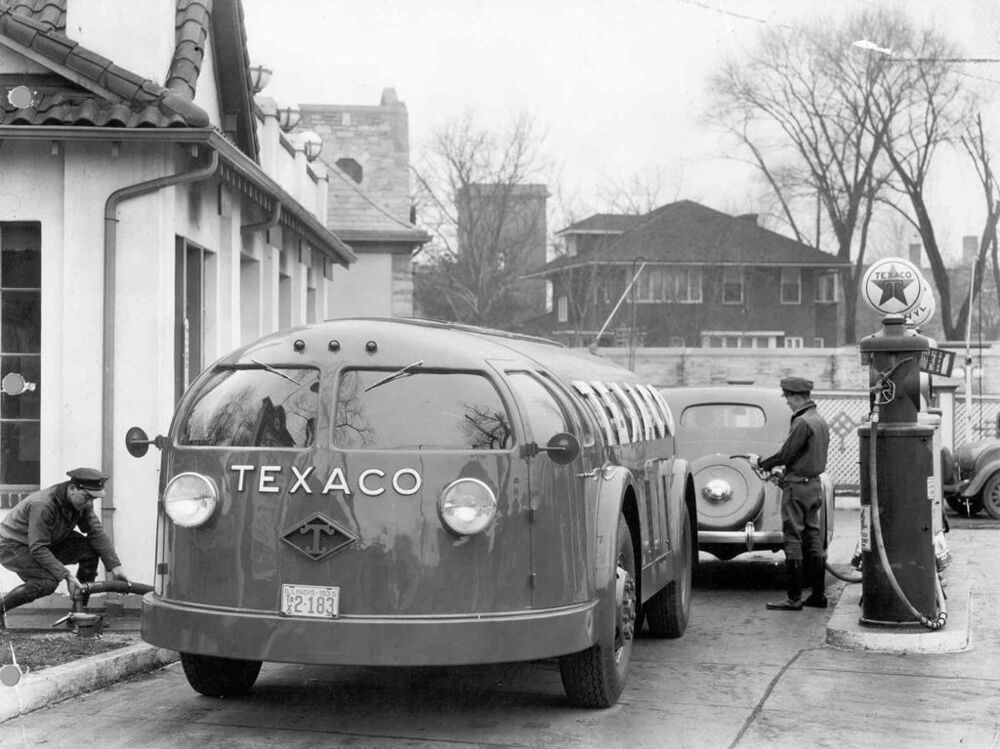 Цистерна-заправщик Diamond T «Doodlebug» 1935 года